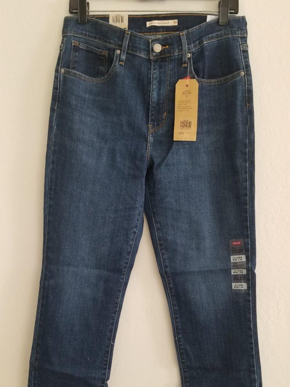 Levis 724 Jeans 188830026  Sculpt High Rise Straight Brand New With tags